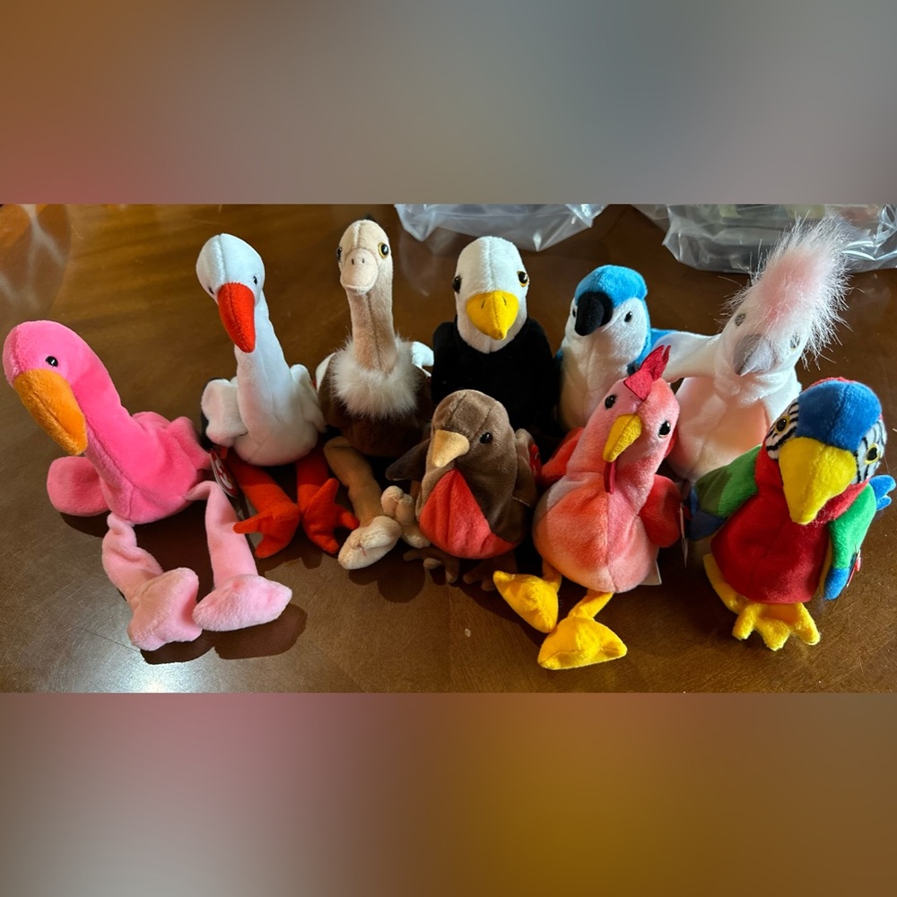 BIRD BEANIE BABY BUNDLE #1